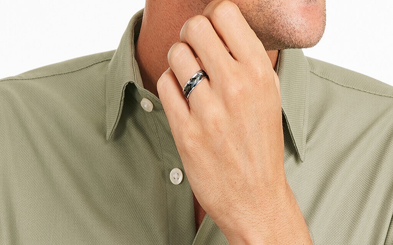 Timeless Appeal: The Rise of Black Wedding Bands for Him