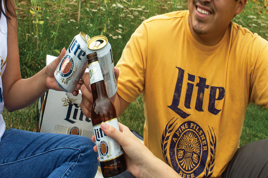 Miller Lite merchandise